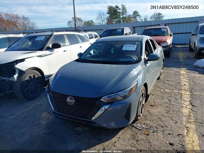3N1AB8CV8SY248500 2025 Nissan Sentra Sv