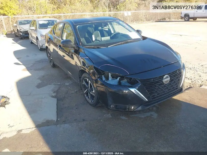 3N1AB8CV0SY276386 2025 Nissan Sentra Sv