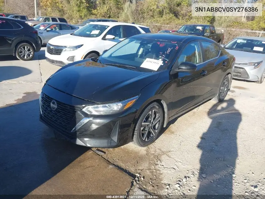 3N1AB8CV0SY276386 2025 Nissan Sentra Sv