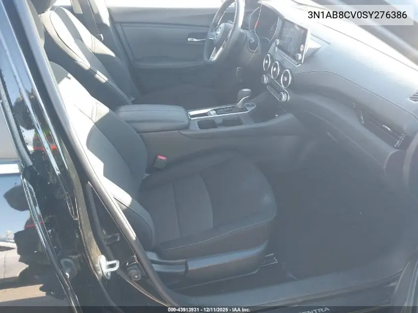 3N1AB8CV0SY276386 2025 Nissan Sentra Sv