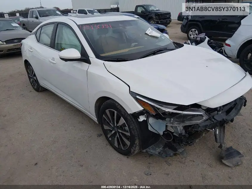 3N1AB8CV8SY370113 2025 Nissan Sentra Sv
