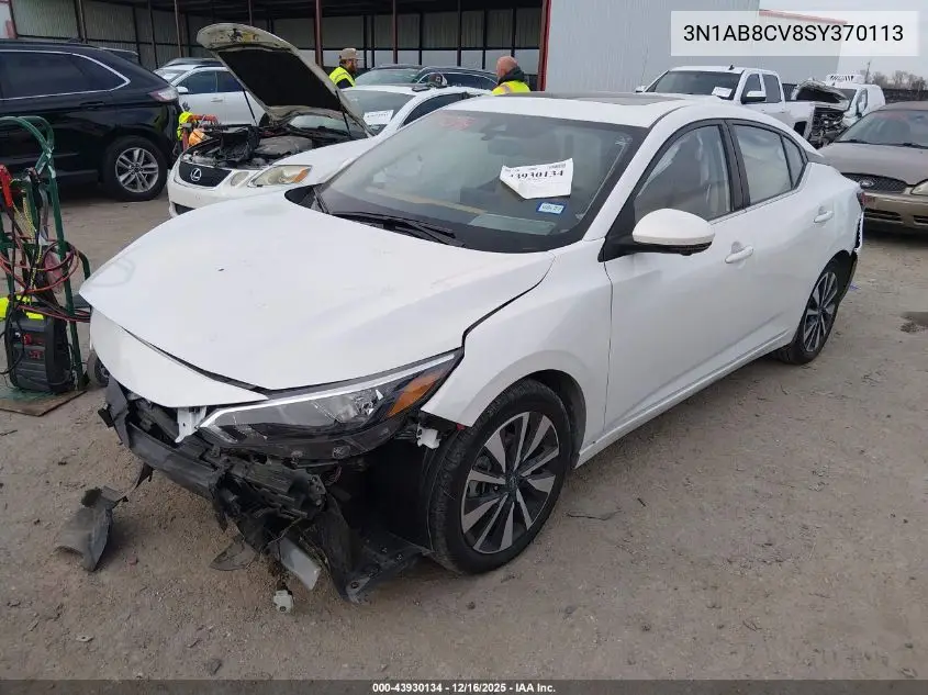 3N1AB8CV8SY370113 2025 Nissan Sentra Sv
