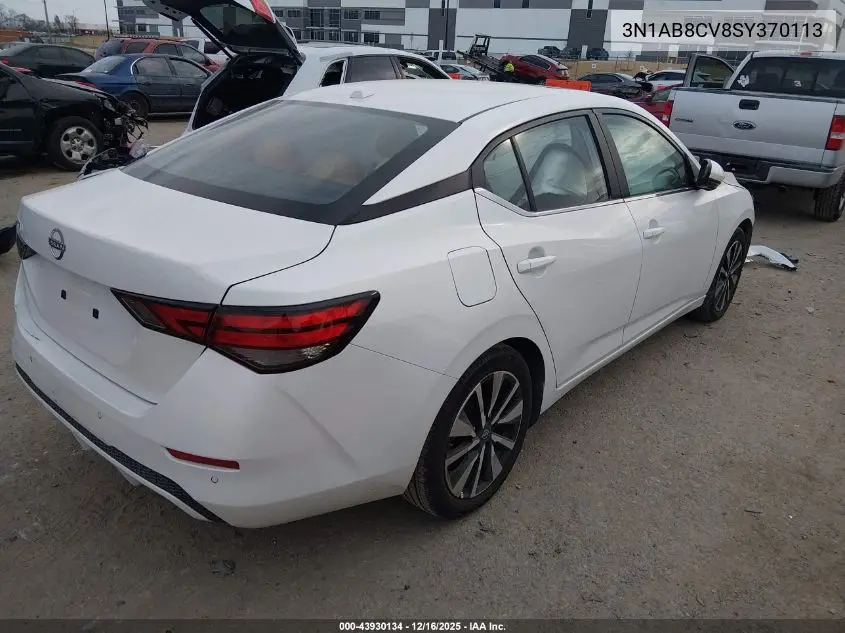 3N1AB8CV8SY370113 2025 Nissan Sentra Sv