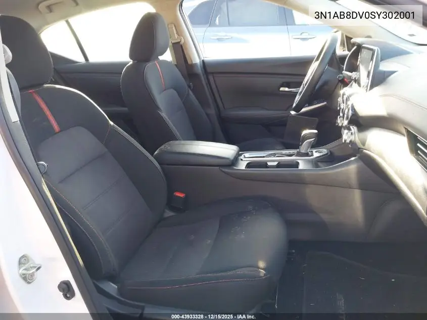 3N1AB8DV0SY302001 2025 Nissan Sentra Sr