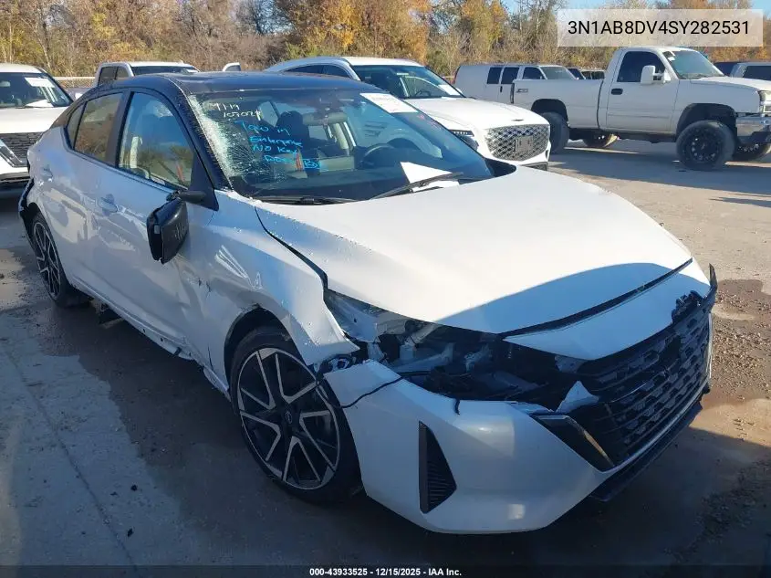 3N1AB8DV4SY282531 2025 Nissan Sentra Sr