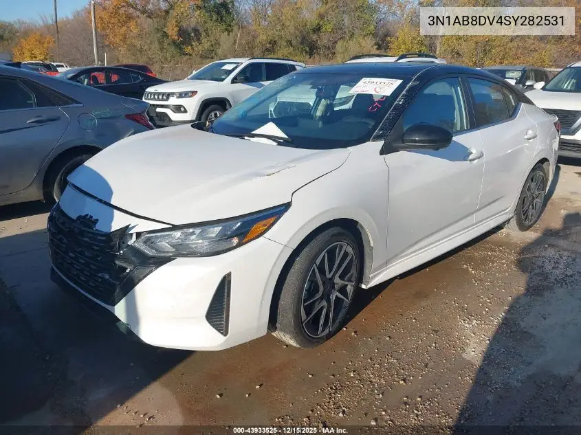 3N1AB8DV4SY282531 2025 Nissan Sentra Sr