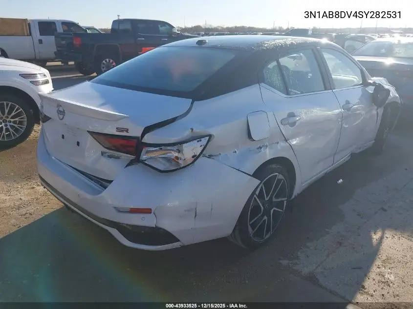 3N1AB8DV4SY282531 2025 Nissan Sentra Sr
