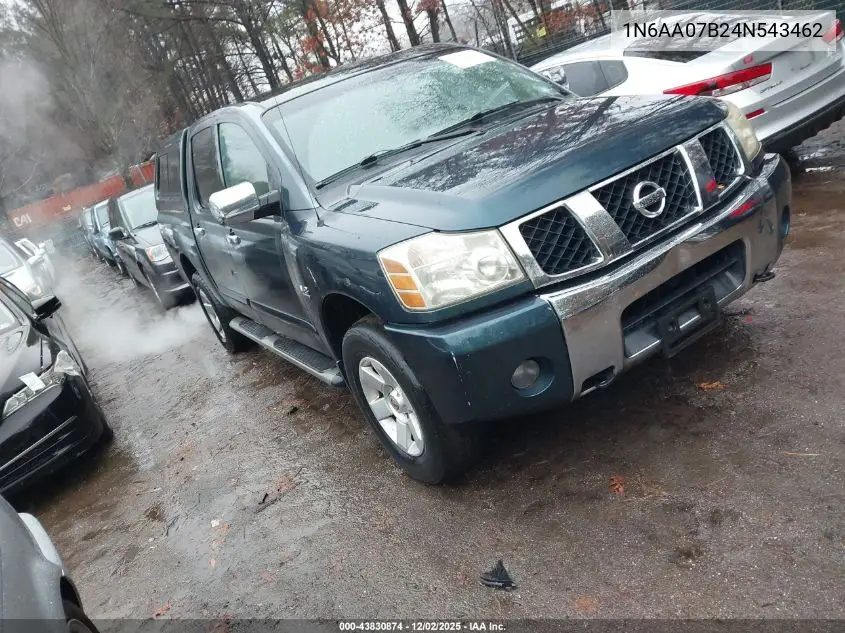 1N6AA07B24N543462 2004 Nissan Titan Le