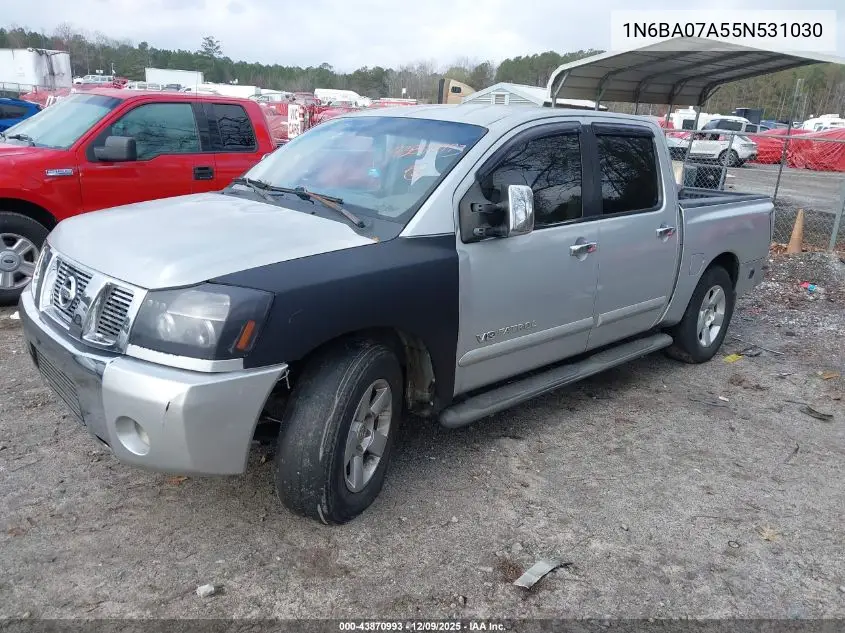 1N6BA07A55N531030 2005 Nissan Titan Le
