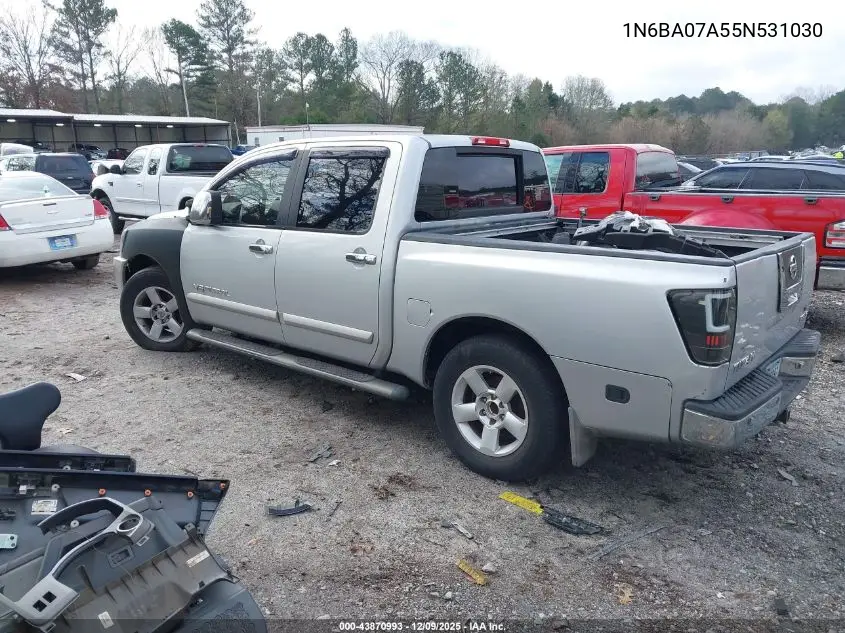 1N6BA07A55N531030 2005 Nissan Titan Le