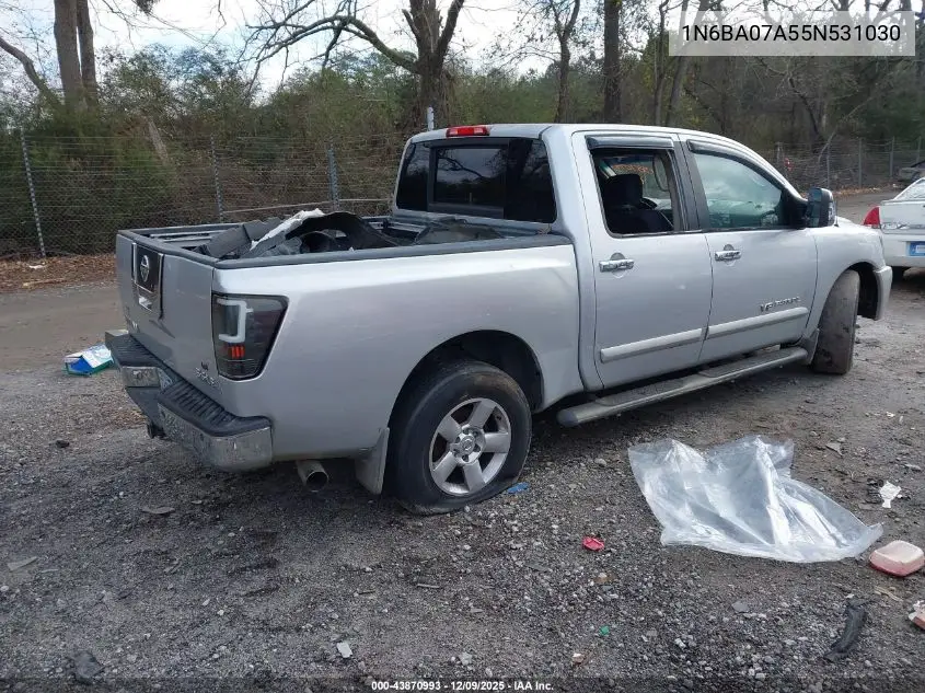 1N6BA07A55N531030 2005 Nissan Titan Le