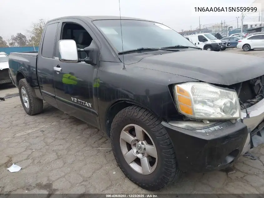 1N6AA06A15N559999 2005 Nissan Titan Se