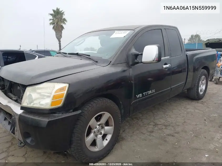 1N6AA06A15N559999 2005 Nissan Titan Se