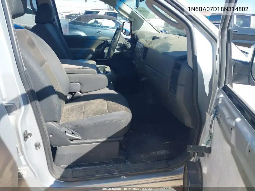 1N6BA07D18N314802 2008 Nissan Titan Xe