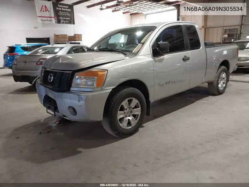 1N6BA06A09N305534 2009 Nissan Titan Xe