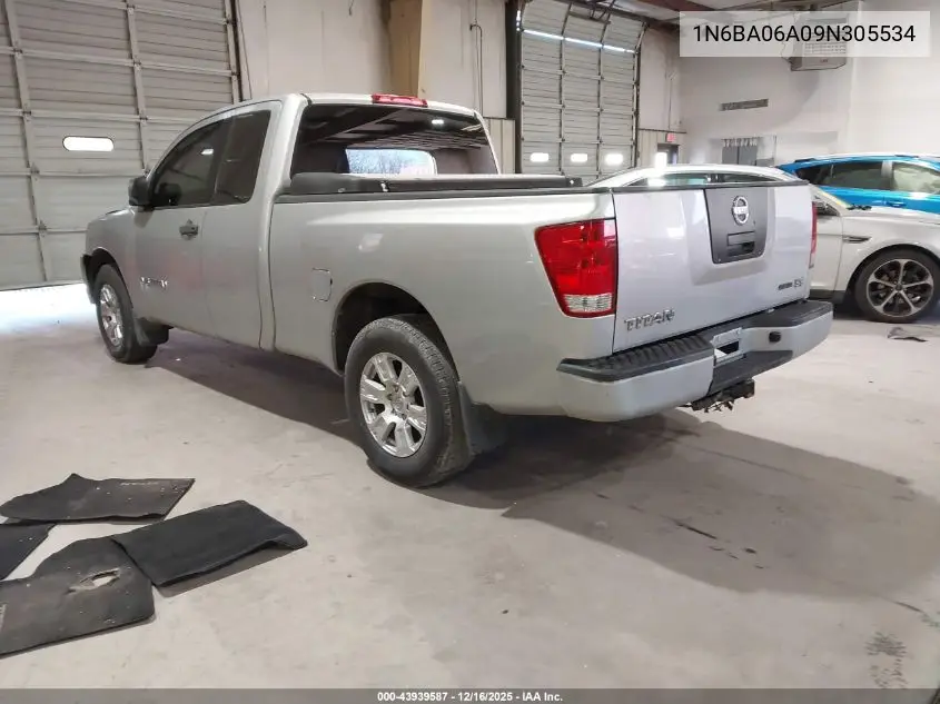 1N6BA06A09N305534 2009 Nissan Titan Xe