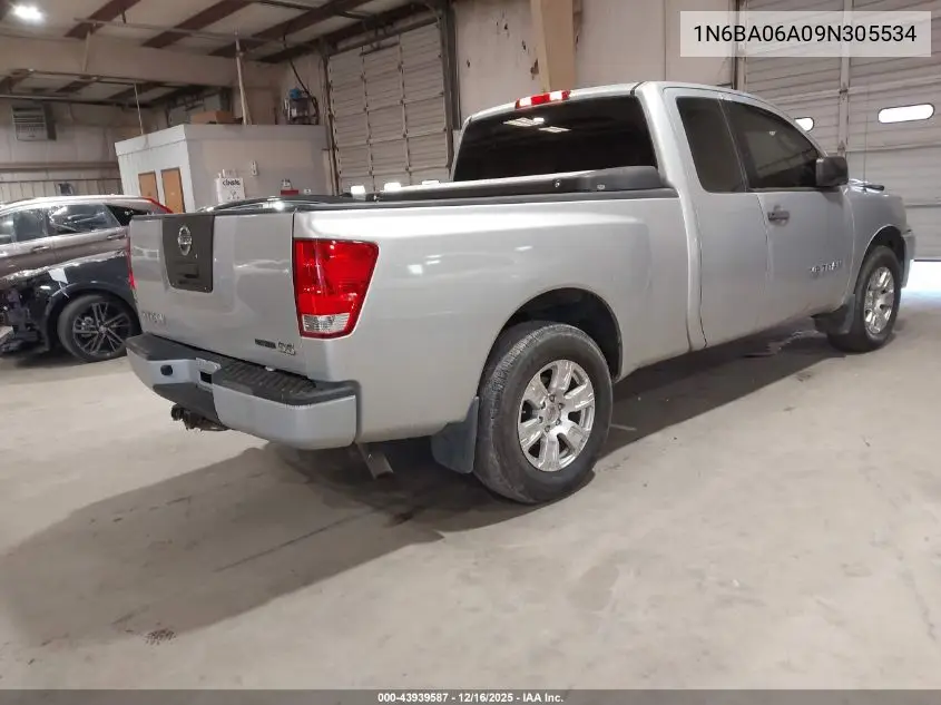 1N6BA06A09N305534 2009 Nissan Titan Xe