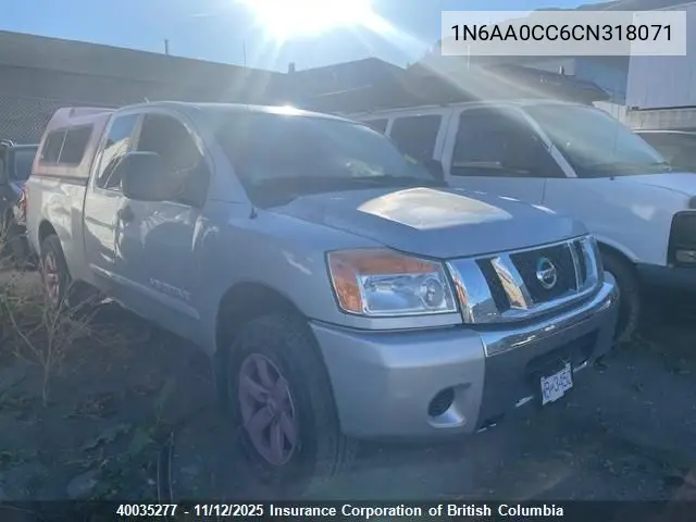 1N6AA0CC6CN318071 2012 Nissan Titan