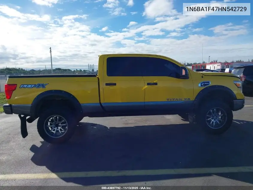 1N6BA1F47HN542729 2017 Nissan Titan Xd Pro-4X Diesel