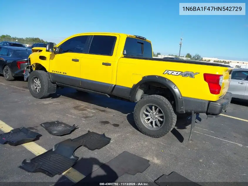 1N6BA1F47HN542729 2017 Nissan Titan Xd Pro-4X Diesel
