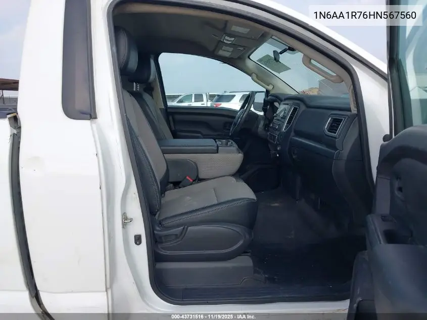 1N6AA1R76HN567560 2017 Nissan Titan S