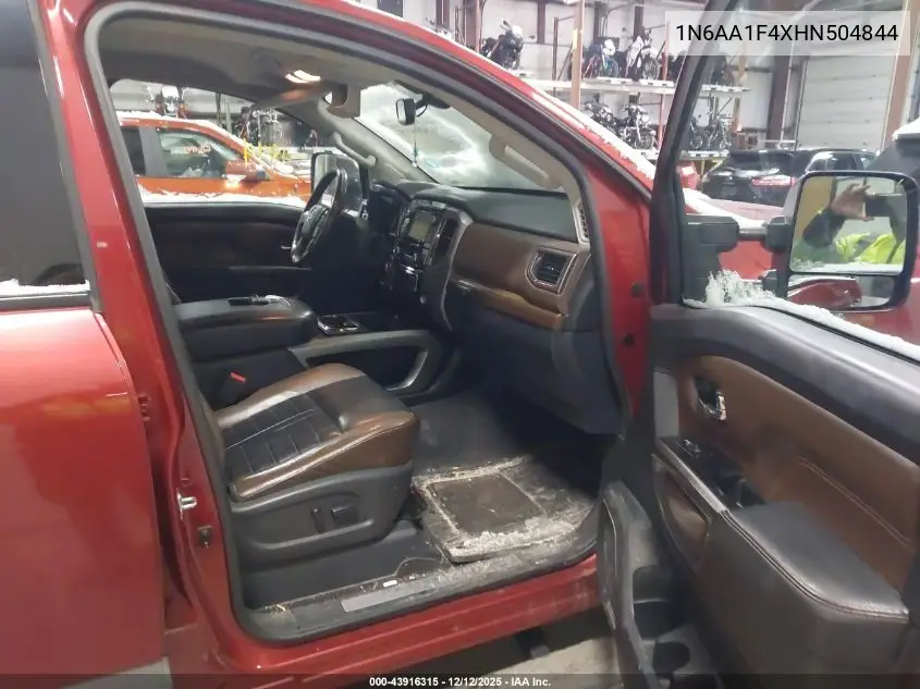 1N6AA1F4XHN504844 2017 Nissan Titan Xd Platinum Reserve Gas