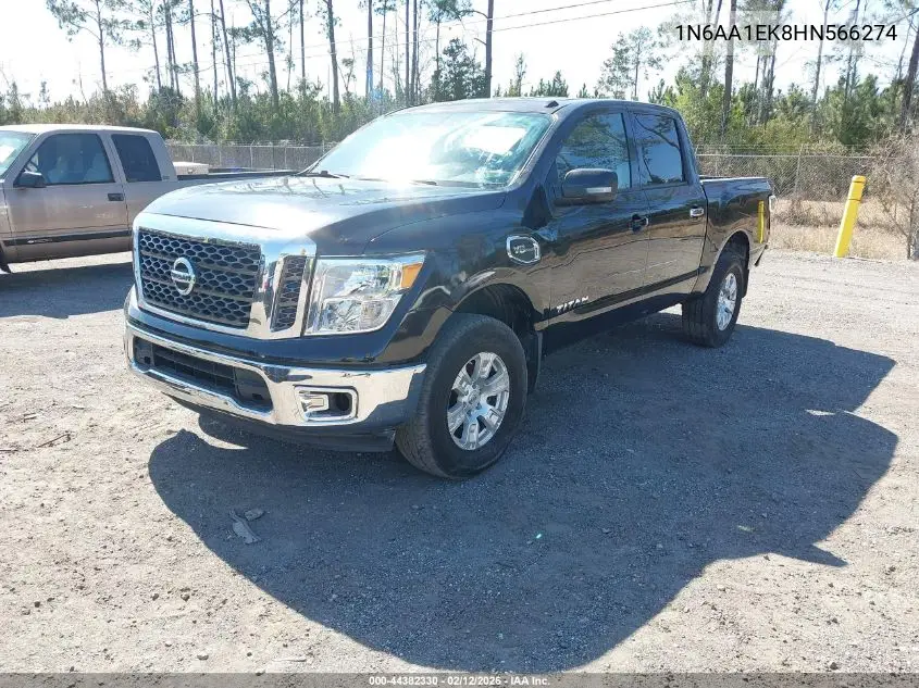 1N6AA1EK8HN566274 2017 Nissan Titan Sv