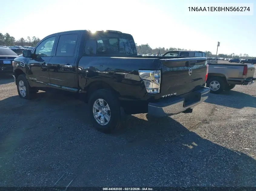 1N6AA1EK8HN566274 2017 Nissan Titan Sv