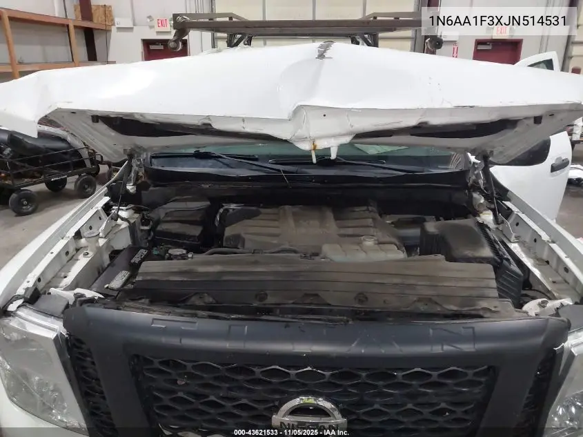 1N6AA1F3XJN514531 2018 Nissan Titan Xd S Gas