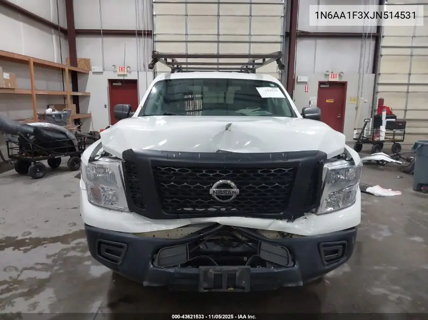 1N6AA1F3XJN514531 2018 Nissan Titan Xd S Gas