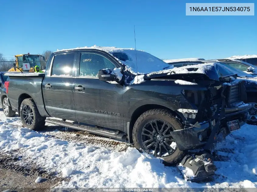 1N6AA1E57JN534075 2018 Nissan Titan Sl
