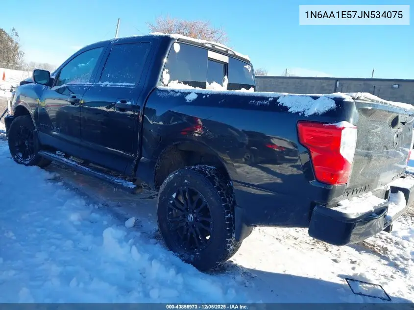 1N6AA1E57JN534075 2018 Nissan Titan Sl
