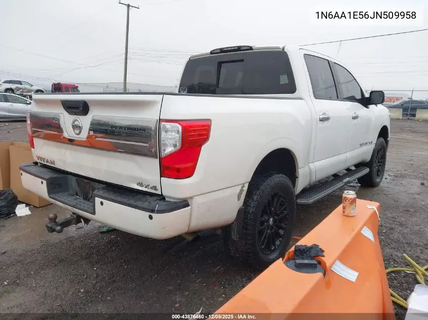 1N6AA1E56JN509958 2018 Nissan Titan Sl