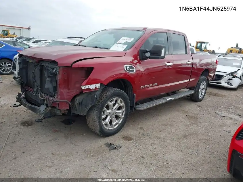1N6BA1F44JN525974 2018 Nissan Titan Xd Sv Diesel