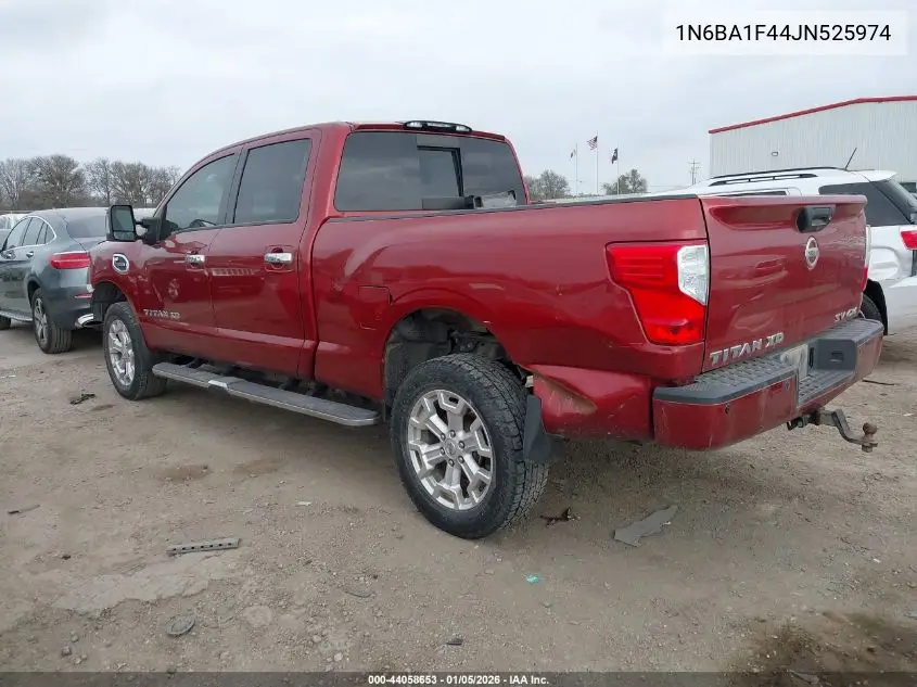 1N6BA1F44JN525974 2018 Nissan Titan Xd Sv Diesel