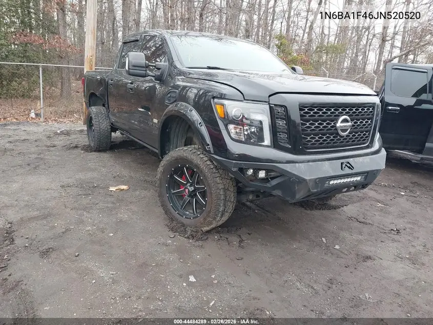 1N6BA1F46JN520520 2018 Nissan Titan Xd Sv Diesel