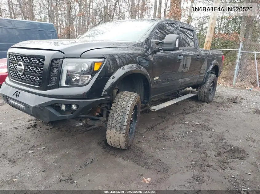 1N6BA1F46JN520520 2018 Nissan Titan Xd Sv Diesel