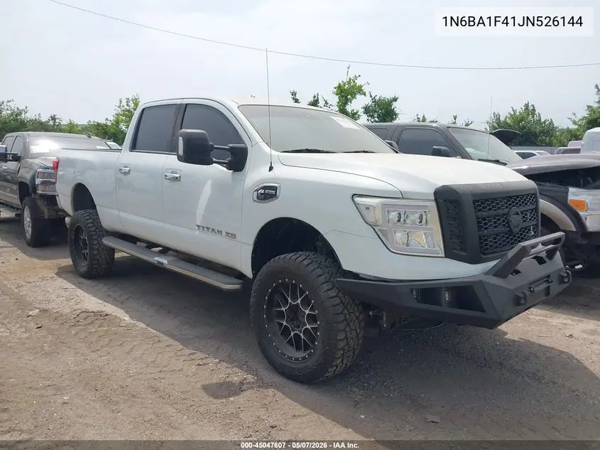 1N6BA1F41JN526144 2018 Nissan Titan Xd Sv Diesel