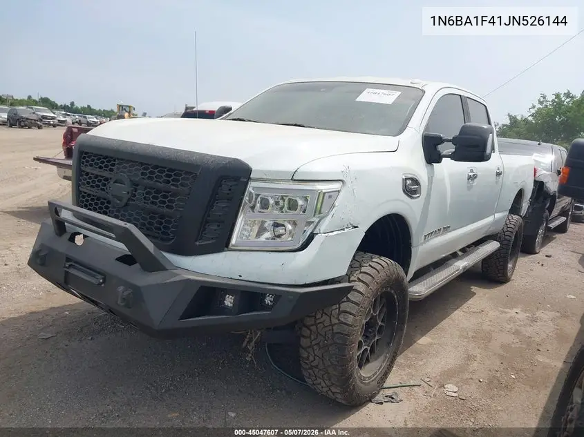 1N6BA1F41JN526144 2018 Nissan Titan Xd Sv Diesel