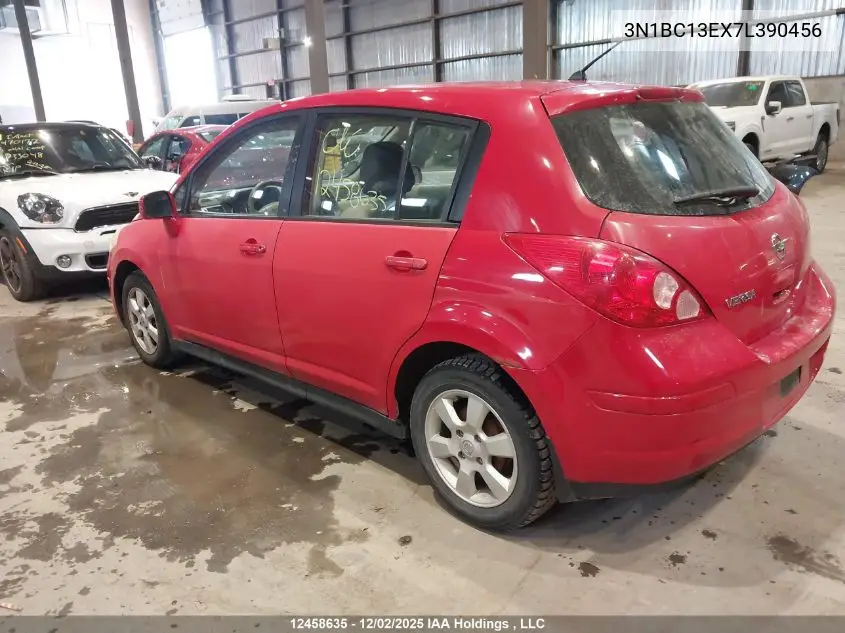 3N1BC13EX7L390456 2007 Nissan Versa 1.8Sl
