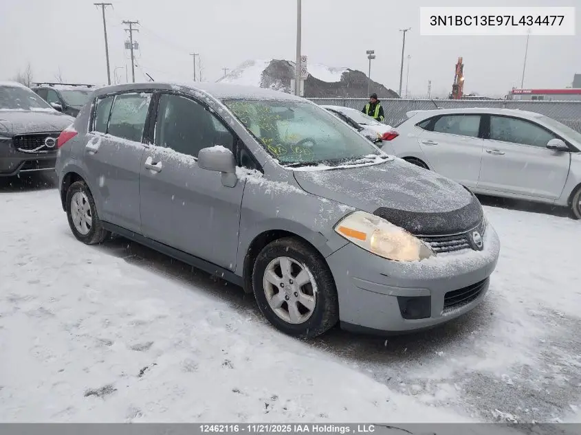 3N1BC13E97L434477 2007 Nissan Versa