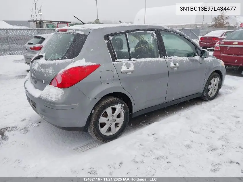 3N1BC13E97L434477 2007 Nissan Versa
