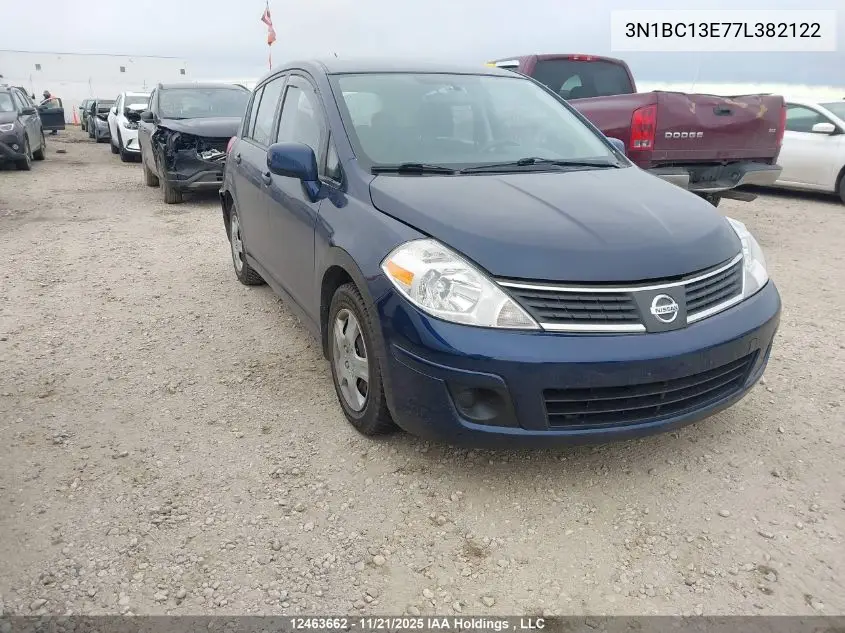 3N1BC13E77L382122 2007 Nissan Versa
