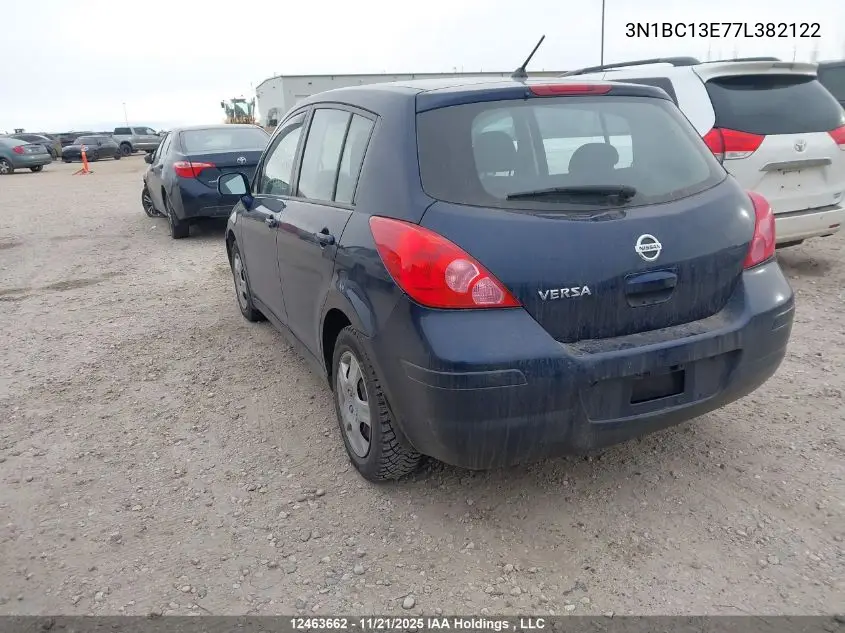 3N1BC13E77L382122 2007 Nissan Versa