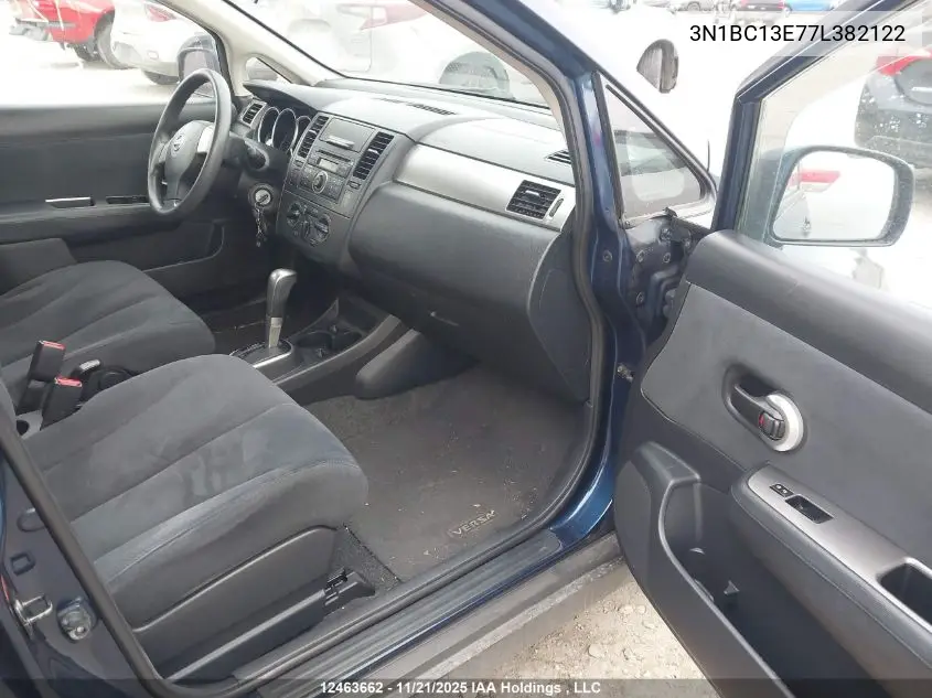 3N1BC13E77L382122 2007 Nissan Versa