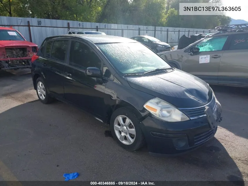 3N1BC13E97L363605 2007 Nissan Versa S/Sl