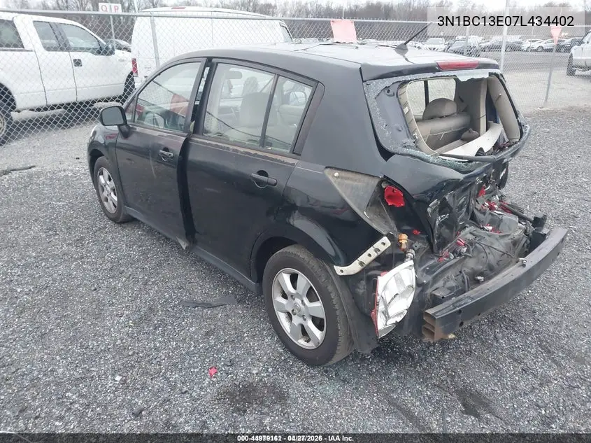 3N1BC13E07L434402 2007 Nissan Versa 1.8Sl