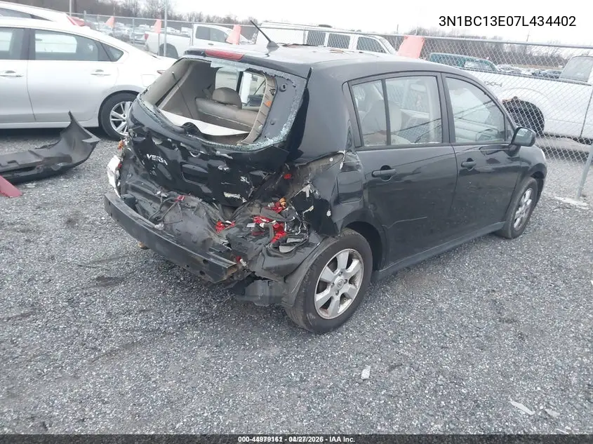 3N1BC13E07L434402 2007 Nissan Versa 1.8Sl