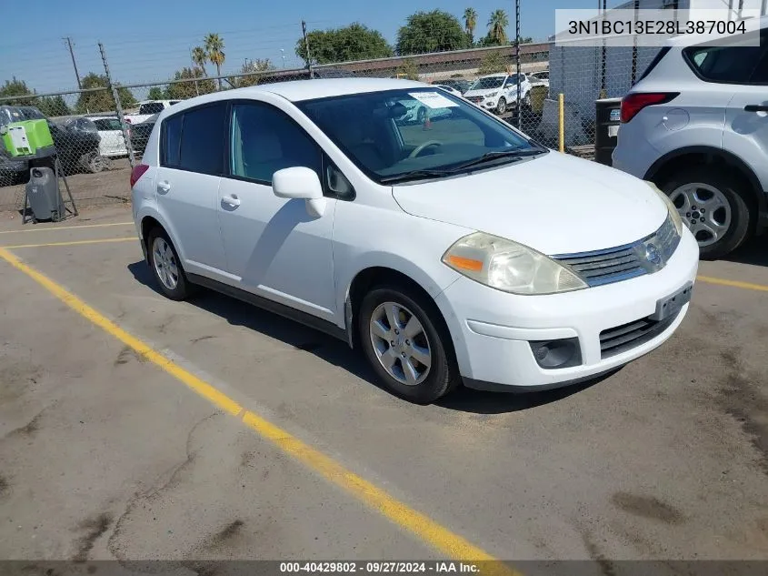 2008 Nissan Versa 1.8Sl VIN: 3N1BC13E28L387004 Lot: 40429802