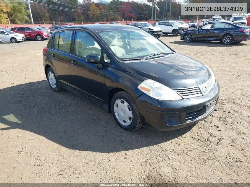 3N1BC13E98L374329 2008 Nissan Versa 1.8S